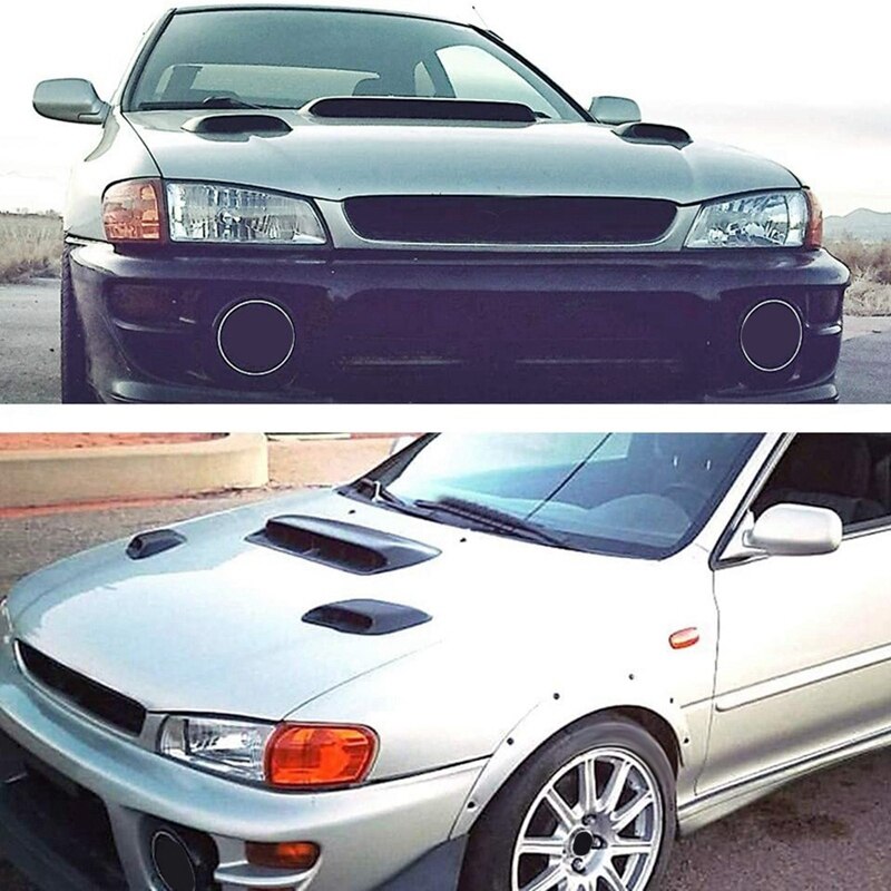 Auto Motorkap Luchtinlaat Vent Decoratieve Cover Voor Subaru Impreza Wrx Sti 1999 2000 2001