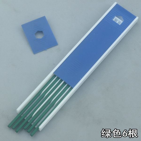 Marqueur de trous profonds, crayon mécanique de 2.8mm, Conduit métallique mince, peinture, utilisation en profondeur du marquage d'ingénierie au plomb épais: Orange