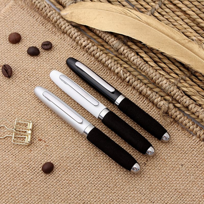 Luxury Metal Mini Ballpoint Pen Business Student Writing Tool Office School Supplies Stationery