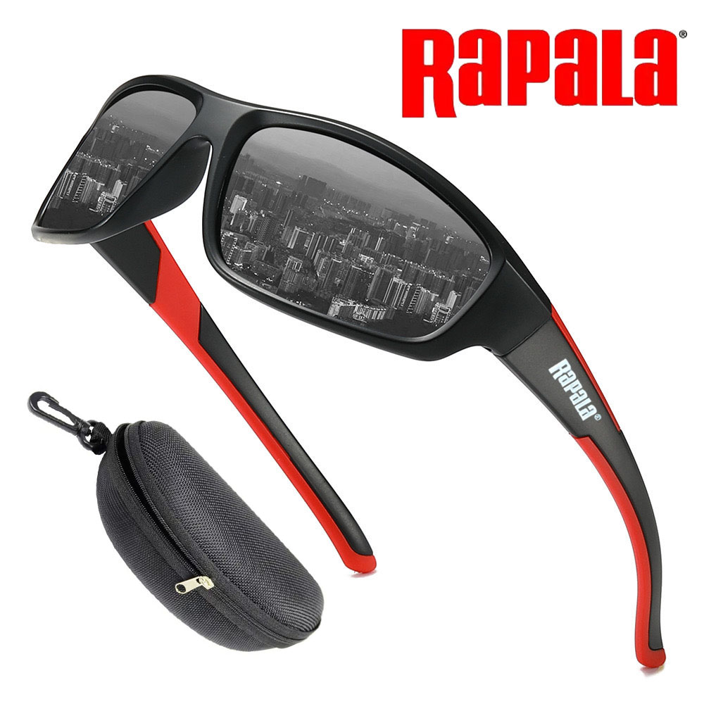 Original Rapala Fishing Glasses Outdoor Mountaineering Anti-ultraviolet Classic Polarized Sunglasses Riding Driving Sunglasses: Yellow