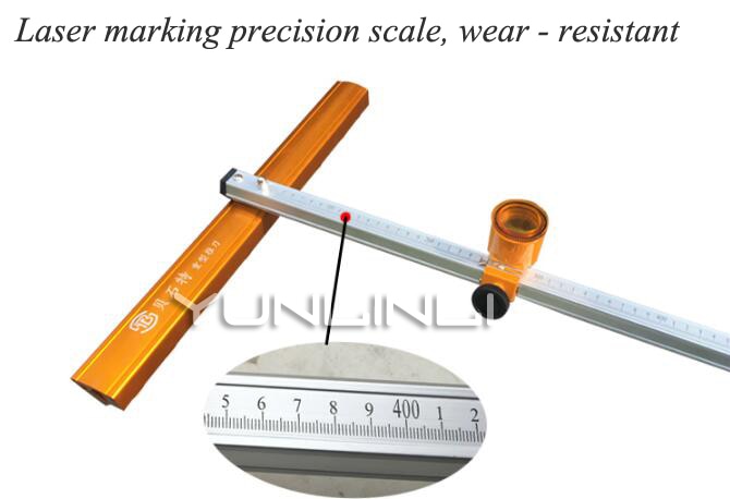 Glass Push Knife T-type Bold Thick Glass Cutter Precision Roller Drag Knife Cutting Glass Tile T-XING