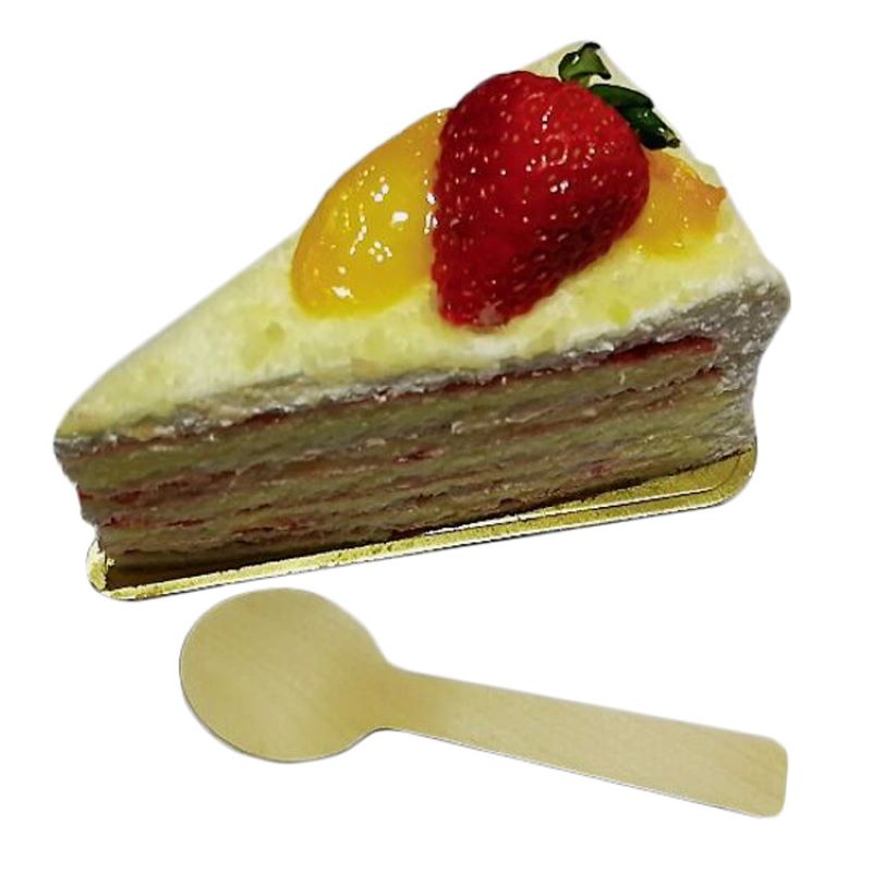 100/200Pcs Disposable Houten Lepels Cake Ijs Lepel Westerse Dessert Kaas Houten Scoop Wegwerp Biologisch Afbreekbaar Servies