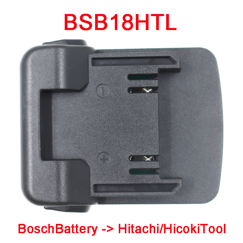 Adaptateur Bat618, convertisseur pour batterie Li-ion 18V, pour Makita, Milwaukee, pour outil Dewalt, Hitachi, Worx, BSB18MTL: BSB18HTL