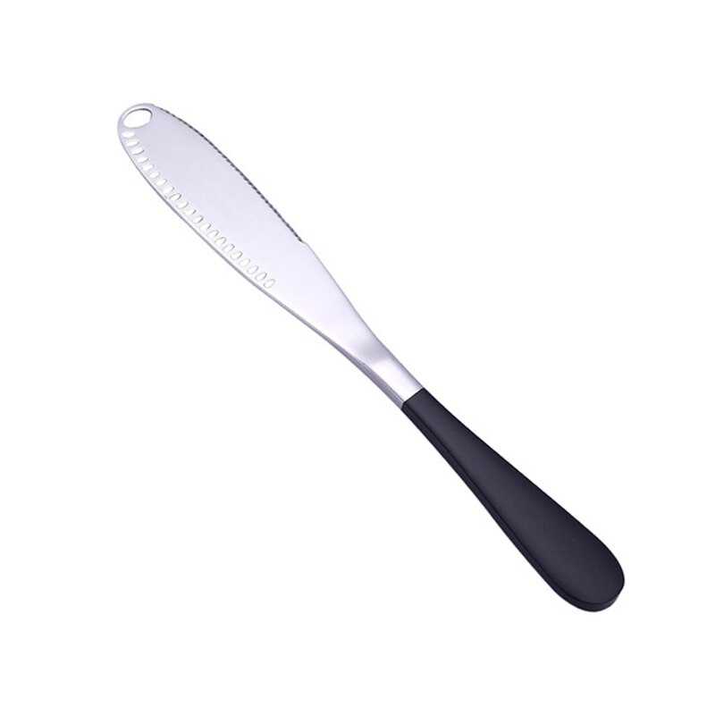 Couteau à beurre multifonction en acier inoxydable, ustensile à crème, ustensile à Dessert, Toast pour casse-croûte, outils de cuisine: 01