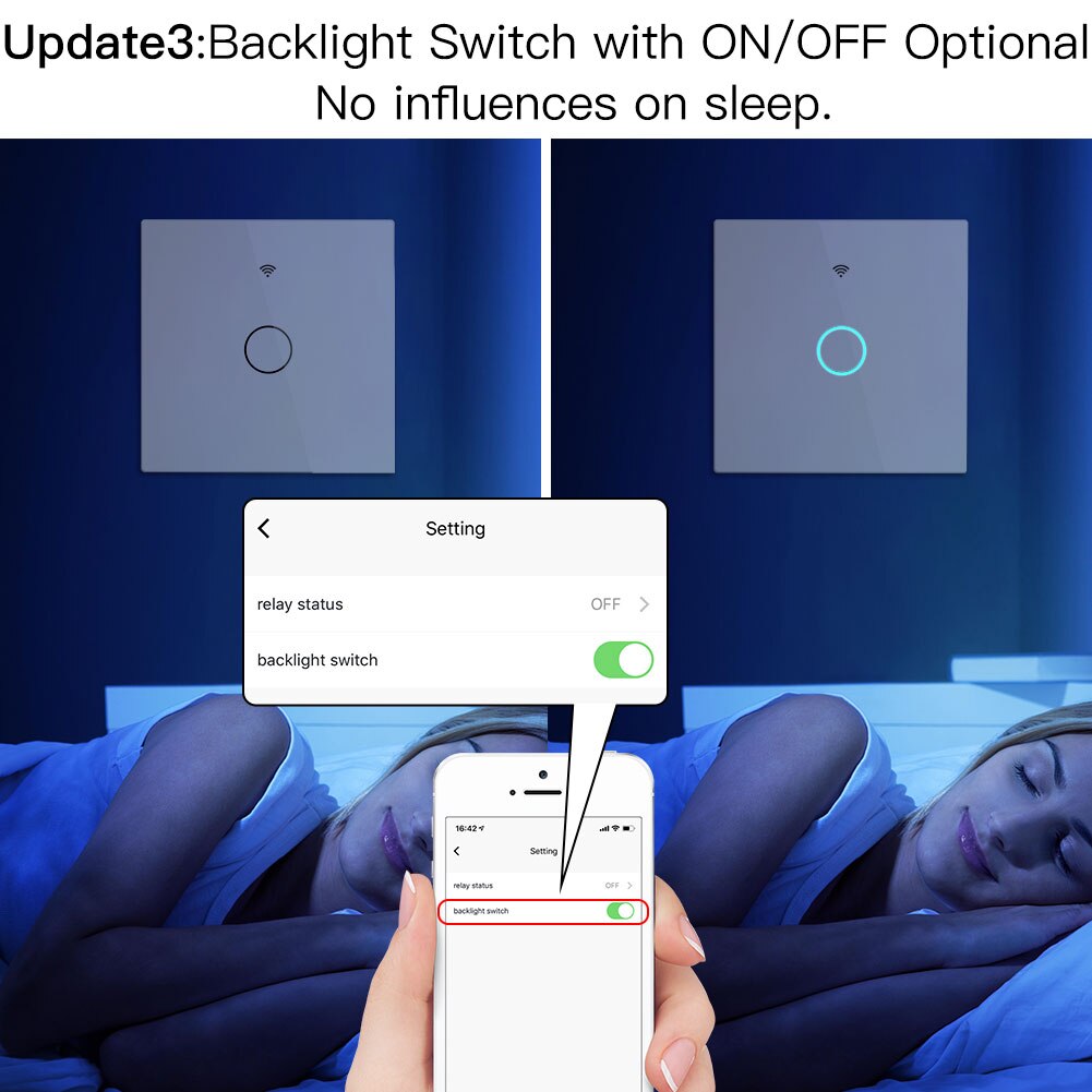 Wifi smart lyskontakt  rf433 no neutral ledning enkelt brand smart life tuya app kontrol fungerer med alexa google home 220v eu
