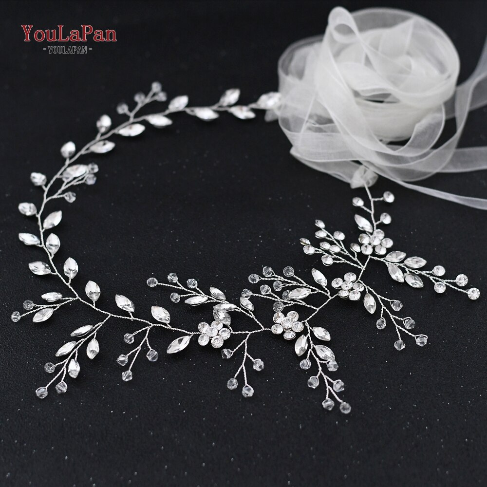TOPQUEEN SH65 Bridal Belts Rhinestone belt Wedding Sash Belt for the Bride Wedding Accessories ivory bridesmaids dresses belt: ivory organza