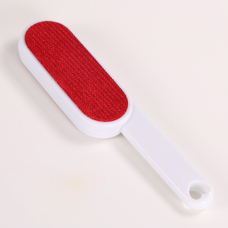 PipiFren – brosse pour chien et chat, dispositif d'épilation des poils, deux faces, viscosité des vêtements, antiparasitaire, fournitures autonettoyantes: red