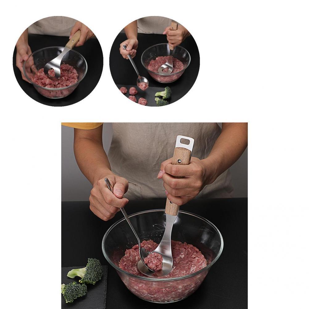 Good Meatball Maker Food Grade Easy Clean Lightweight DIY Meatballs Maker Spoon Kitchen Gadgets