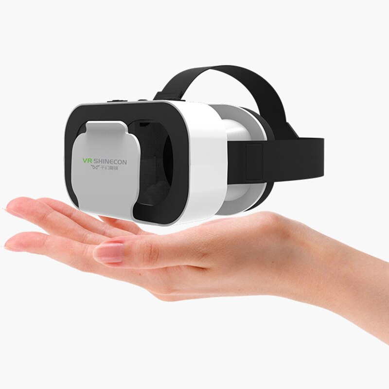 Scatola per occhiali 3D casco per cuffie Stereo in cartone Bluetooth VR realtà virtuale per Smartphone Android IOS