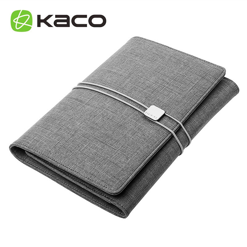 Kaco alio vandtæt stof business sæt konference  a5 notesbog multifunktionelle kontorartikler