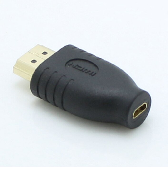 Micro HDMI Female socket to HDMI Male adapter convertor HDMI A/M to D/F adapter
