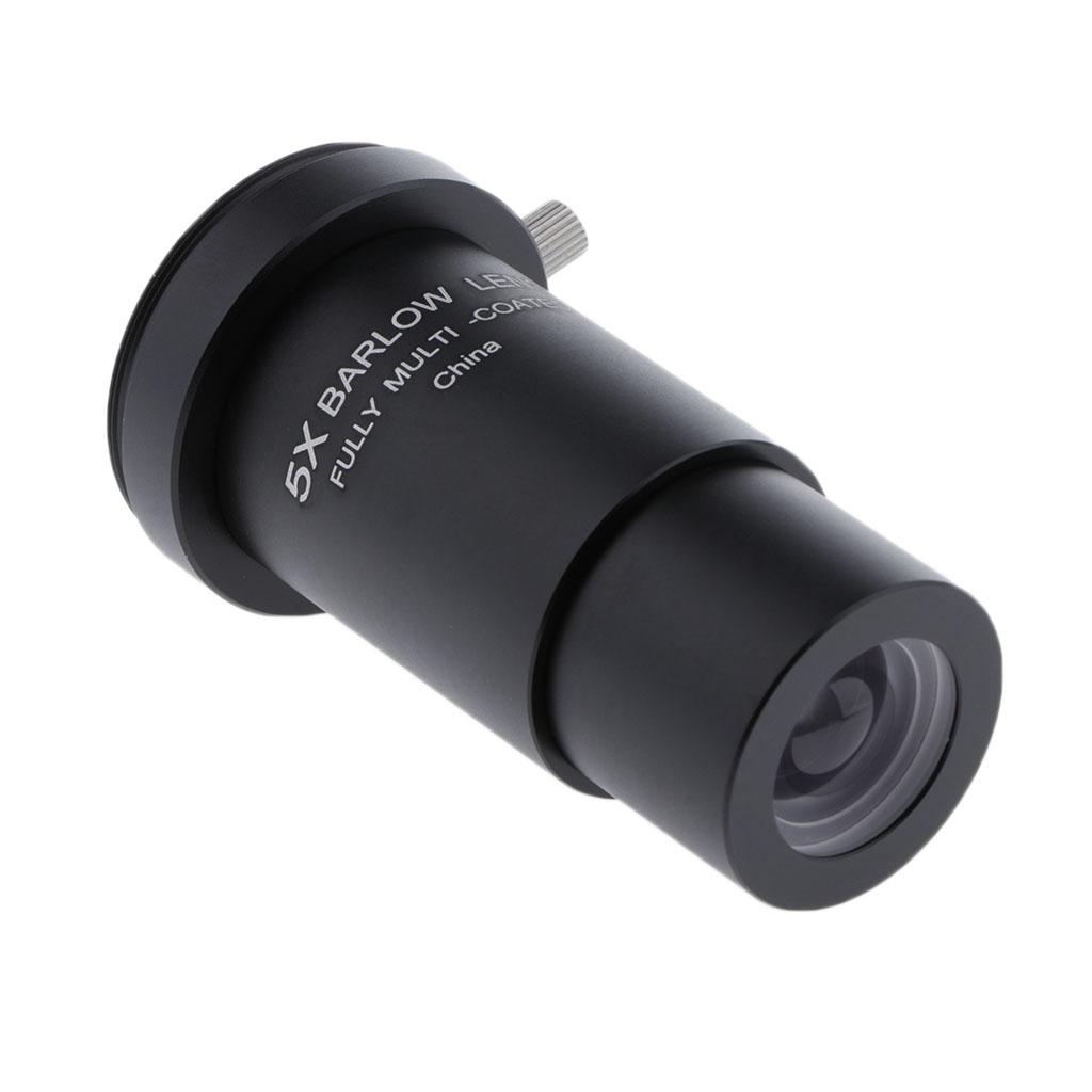 Voor Celestron 5x Telescoop Oculair Barlow Lens Astronomisch Fotografie Accessoire Volledig Multi-Coat 1.25 "Universele T-Adapter