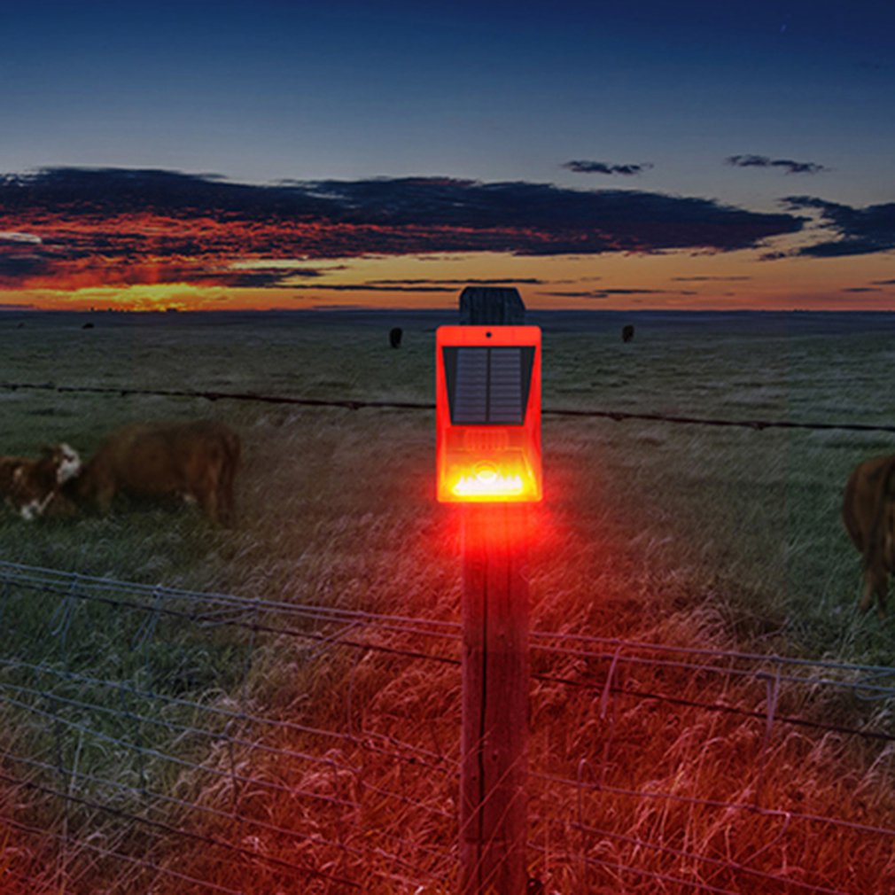 Solar Alarm Light Wireless IP65 Motion Sensor Outdoor Garden Security Lamp for Safety Home Factory Garden Smart Fast Alarm