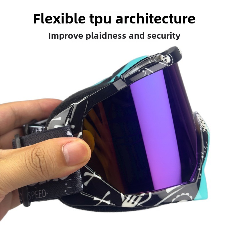 Gafas de Motocross para moto de cross, motocicleta, UTV, gafas de montar todoterreno, Anti UV, a prueba de polvo, antiniebla, carreras para hombres, mujeres, jóvenes y niños