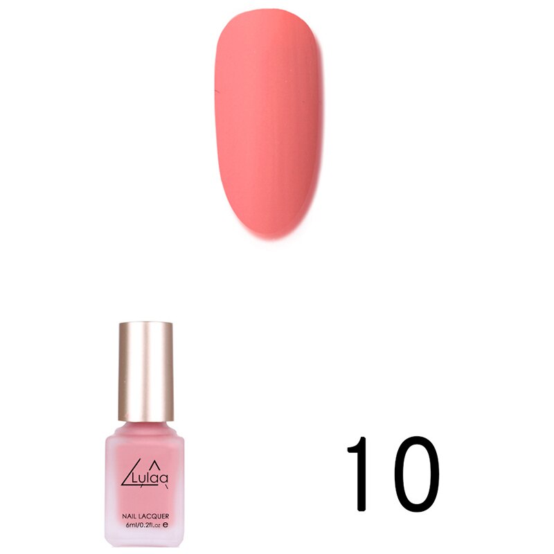 Matowe lakier robić paznokci matowy efekt przyjazne dla środowiska aksamit gładki lakier robić paznokci LDO99: 10