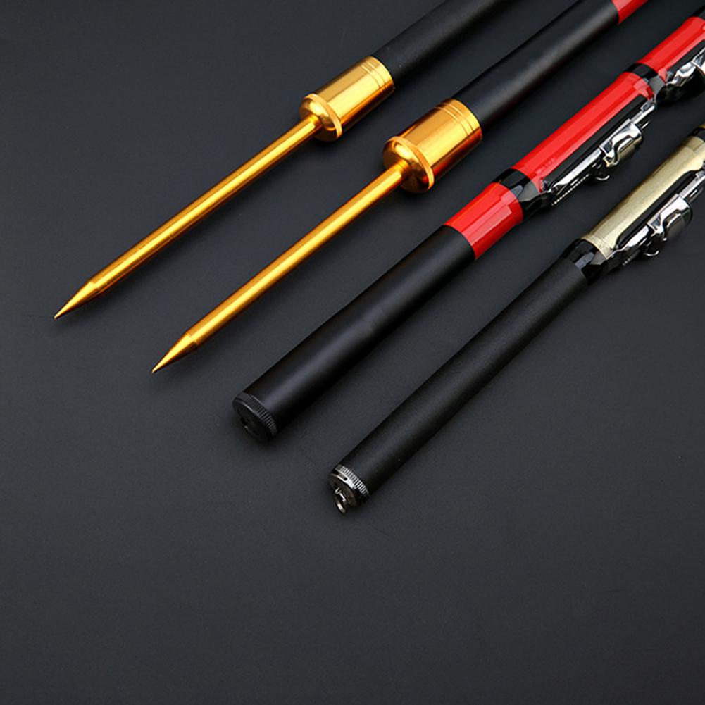 Angelrute Mini Teleskop Keine Pole Rod Carbon Karpfen Fisch Stange Auf Für Boot Felsen Keine Stange Mit Boden stecker 1,8-3,0 m