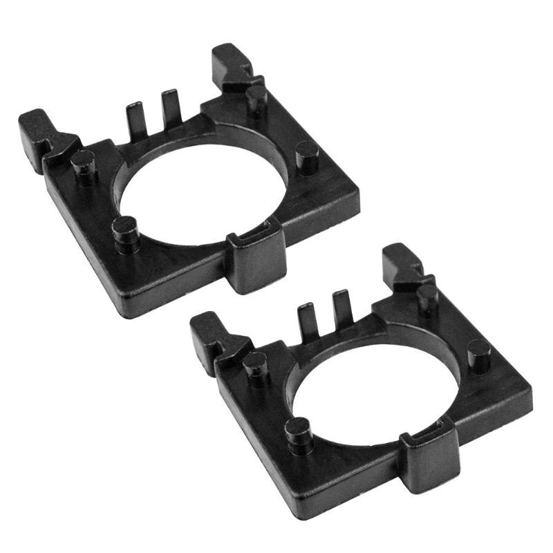 1 par  h7 led bil forlygter adapter pære base adaptere fatningsholdere til ford focus  mk2 mondeo  mk4 auto forlygte mount stand