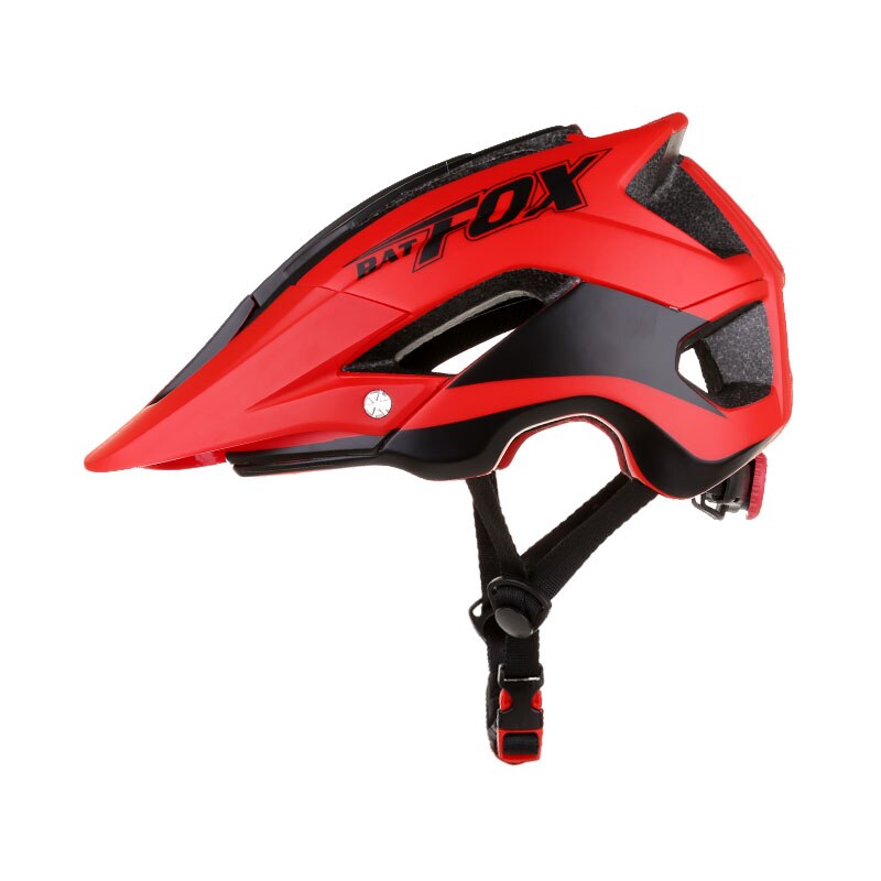 BATFOX Anti-collision Road Fietsen MTB Fietshelm Ultralight Integraal gegoten Fietshelm 56-63cm
