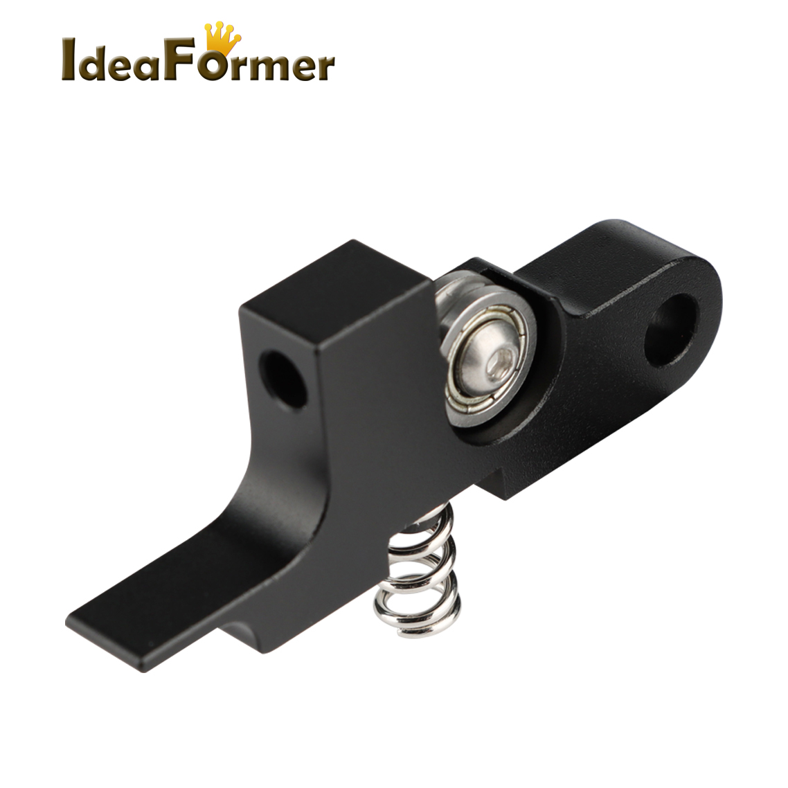 Brazo tensor extrusor Titan Aero mejorado para artillería Genius Sidewinder X1, totalmente metálico, 1,75mm, extrusora de pieza de impresora 3D negra y plateada: Blanco