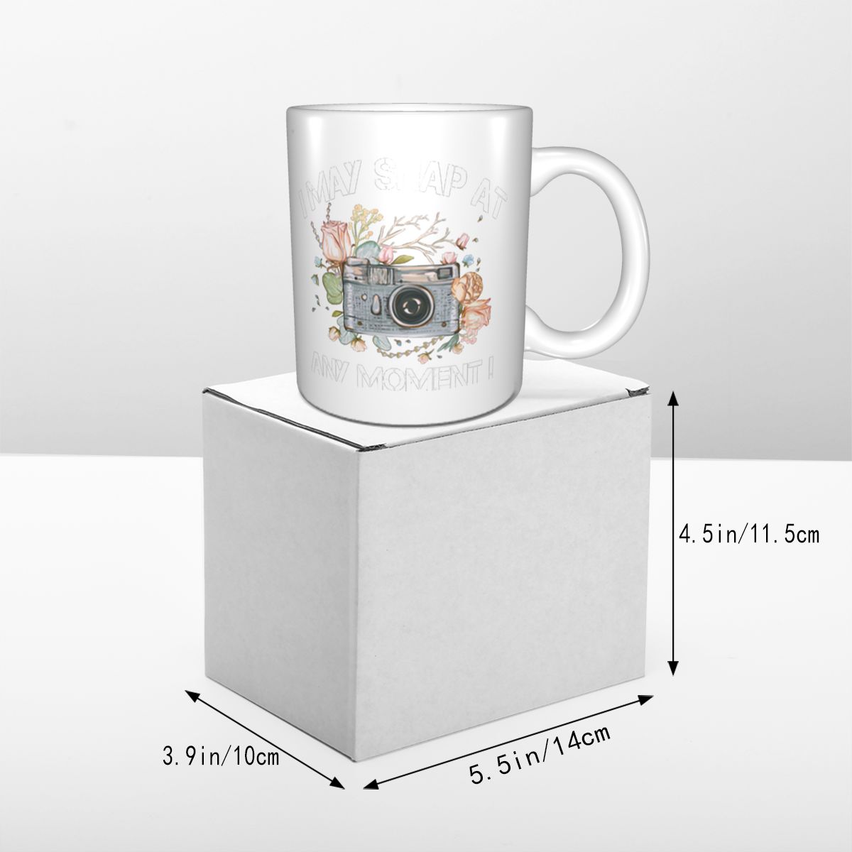 Camera Photography I May Snap At Any Moment Mug Coffee Cup Coffee Mug Beer Mugs For Men Glass Coffee Cup