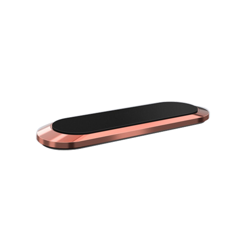 Soporte magnético para teléfono de coche con forma de Mini tira Simple, accesorios para coche 9*2,4 MMN40, imanes magnéticos fuertes, pegamento Nano sin marcas: Rojo
