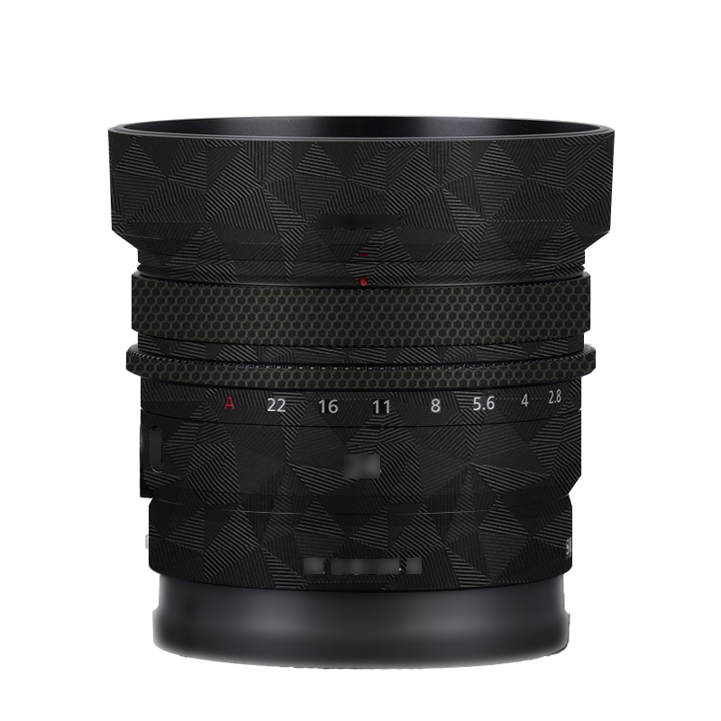 24 2.8g / FE24 F2.8G obiektyw winylowa tablica naścienna skórki Wrap pokrywa dla SONY FE 24mm f/2.8G (SEL24F28G) obiektyw Premium naklejka: Nordic Black
