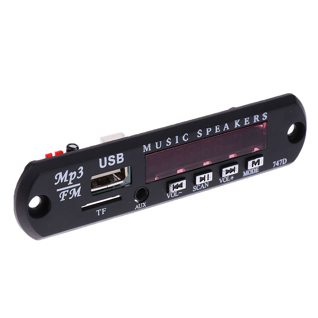 Car MP3 Decoder Audio Module 12V USB SD MMC Radio + Remote Control