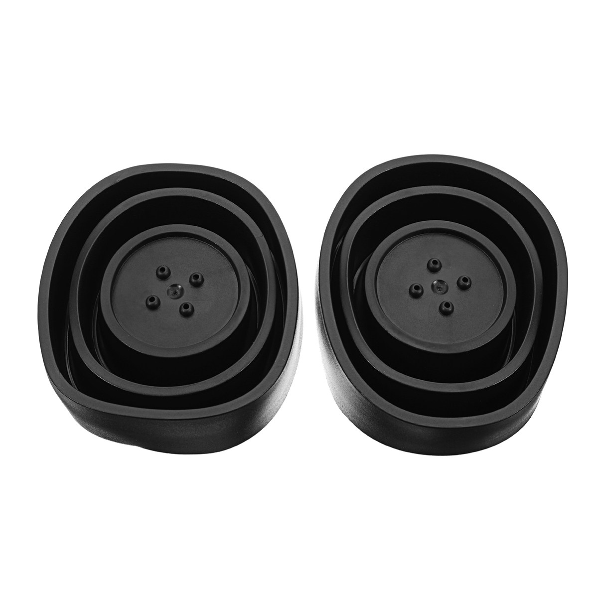 2 Stücke Für versteckt Scheinwerfer Abdeckung Auto LED-Licht Kappe Gummi Staubschutz Staubdicht für 55mm/70mm/80mm/90mm/95mm Scheinwerfer Universal-