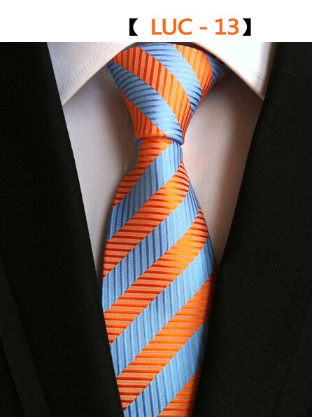 Gusleson gravatas masculinas de seda, novo design, pescoço, 8cm, formal, xadrez e listras, gravatas de casamento para homens, formal, de negócios, festa: 13