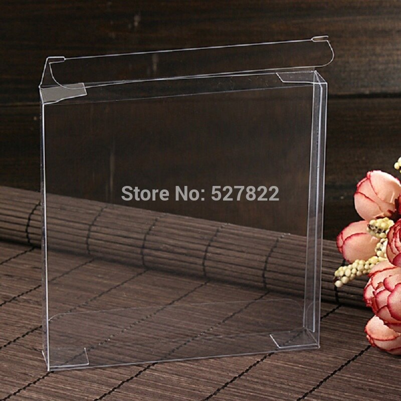 10x10x2 CENTIMETRI di Nozze Bomboniere E Ricordini Scatole In PVC Trasparente DA SPOSA Scatole E Confezioni Per Dolci SCATOLE di Torta Cibo Regalo di Imballaggio di Plastica In PVC
