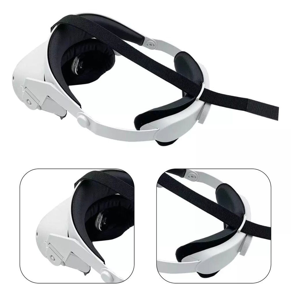 Upgrade djustable Head Strap for Oculus Quest 2 VR,Increase Supporting forcesupport , comfort-Virtual Reality Accessorie