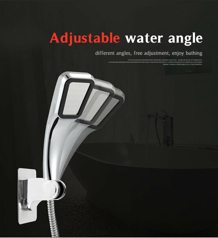 Douchekop Houder 360° Verstelbaar - Zelfklevende Wandhouder Voor Badkamer