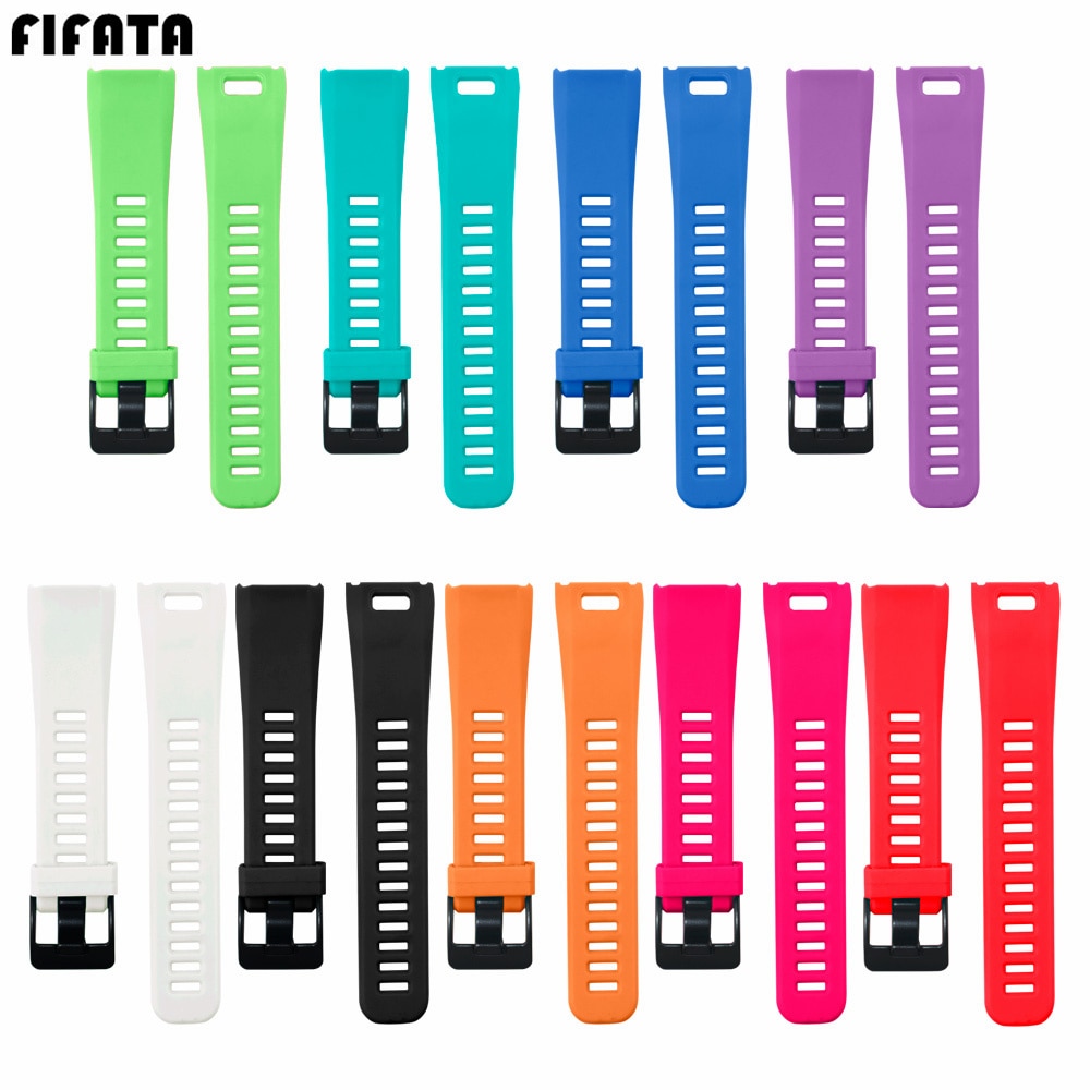 FIFATA Für Garmin Vivosmart HR Band Silikon Armbinde Für Garmin Vivo Clever HR Clever-Armbinde Sport Armbinde Fitness Tracker