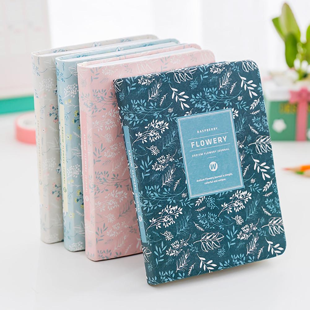 Linda agenda Floral libro diario cuaderno planificador semanal flor diario escuela Oficina papelería suministros