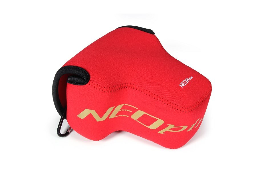 Funda blanda de neopreno Multicolor para cámara NIKON Coolpix P900s P900: Rojo