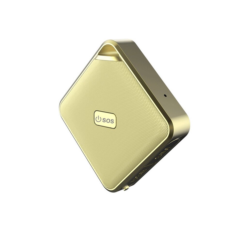 Gps Locator Child Pet Kid Elderly Anti-Lost Locator Miniature Location Tracker Practical Portable Locators: yellow