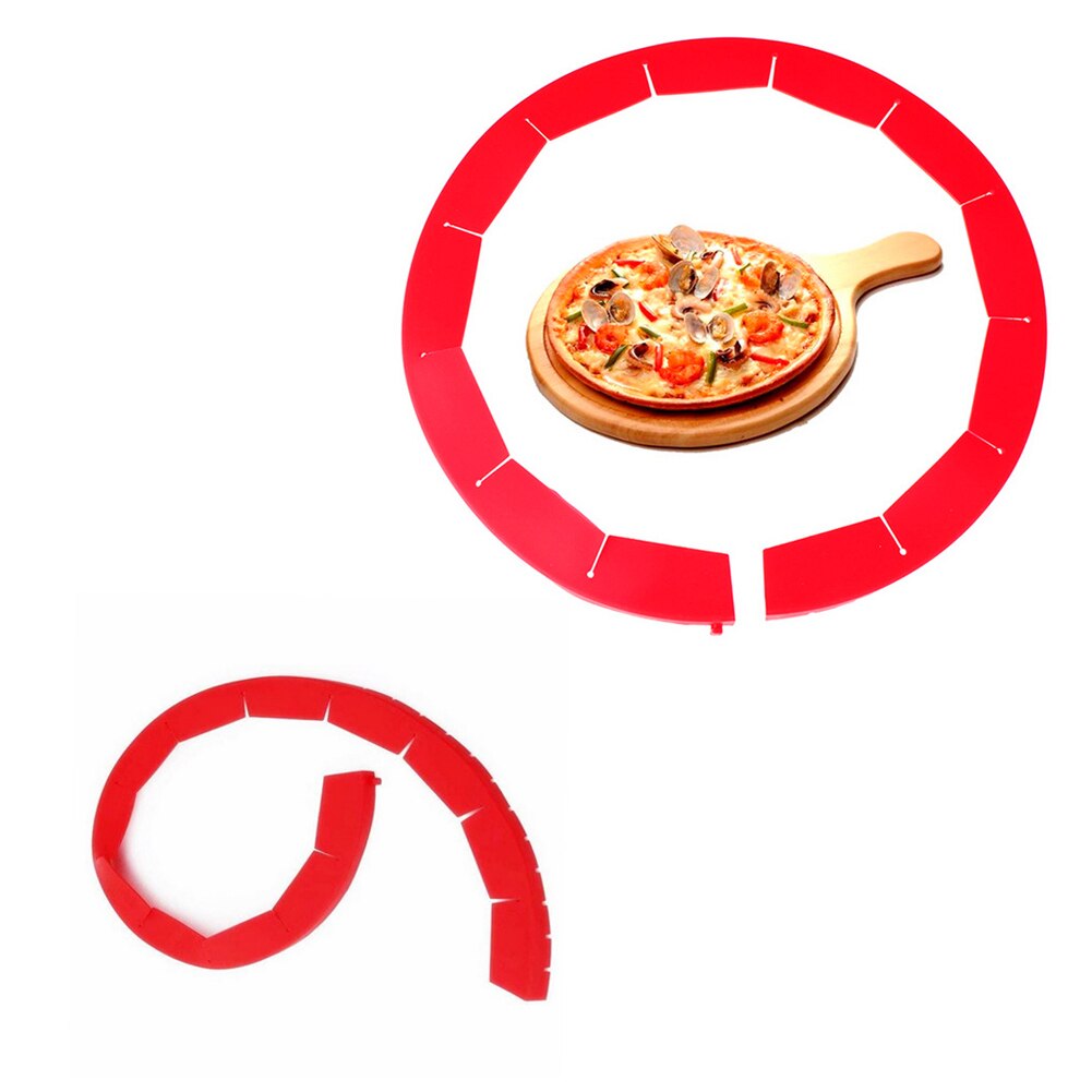 Adjustable Silicone Food Pizza Tool Pie Dish Crust Protector Shield Pan Silicone Adjustable Pie Shield kichen accessories Tool