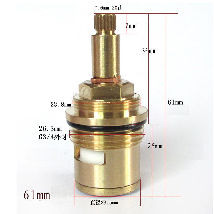 MTTUZK Alle-kupfer G3/4 &quot;zahn PPR schnell-öffnung ventil Ader kupfer ventil Ader PPR wasser rohr armaturen G3/4 zoll verdeckte Spule