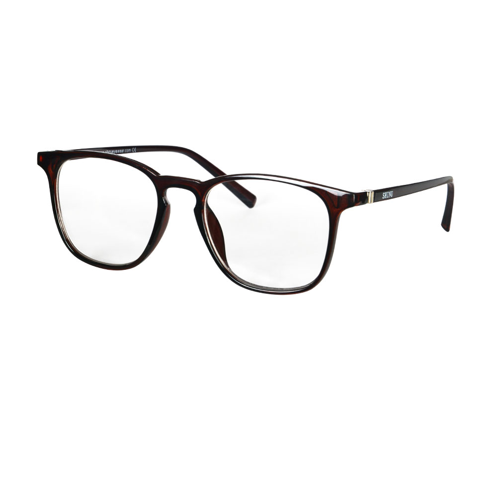 SHINU lunettes bloquant la lumière bleue hommes lunettes de jeu sur ordinateur rouge Orange jaune clair anti lumière bleue lentilles Tr90 monture pour hommes: Beige