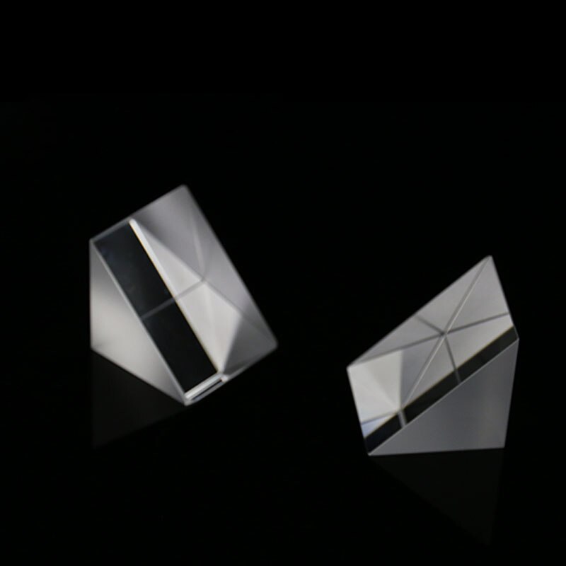 5x5x5MM Triangular Prism Manufactures Material Optical Glass Right Angle Refraction Prism In Large Quantities Refraction Prism