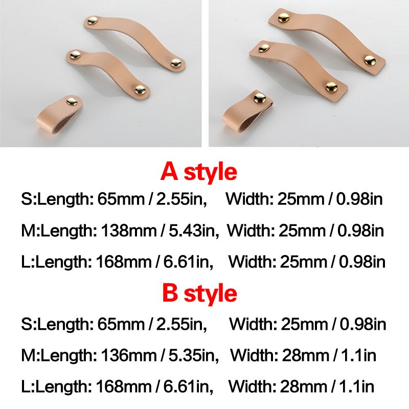Leather Dresser Handle Wardrobe Drawer Pulls Equipment Cabinet Kitchen Handle Black Door Knobs And Handles For Furniture