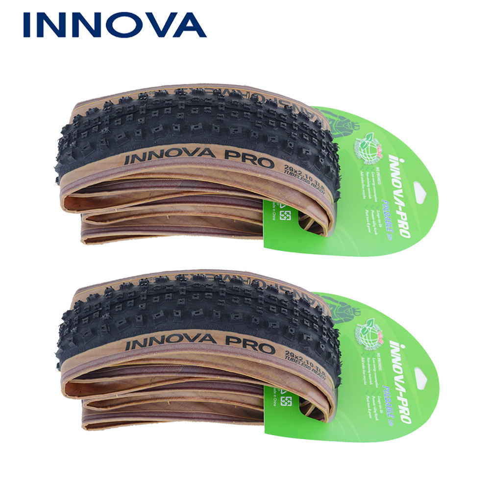INNOVA-PRO 29 MTB 29x2.1 TLR Tubeless Bicycle Tire Ultralight 600g 60TPI Tubeless Ready Mountain Bike Folding Tires 27.5/26inch
