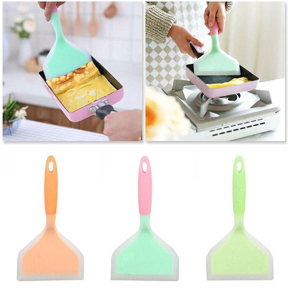 1 Piece Kitchen Silicone Spatula Cookware Non-Stick Spatula Fried Egg Fish Cooking Modern Home Kitchen Tools Gadgets