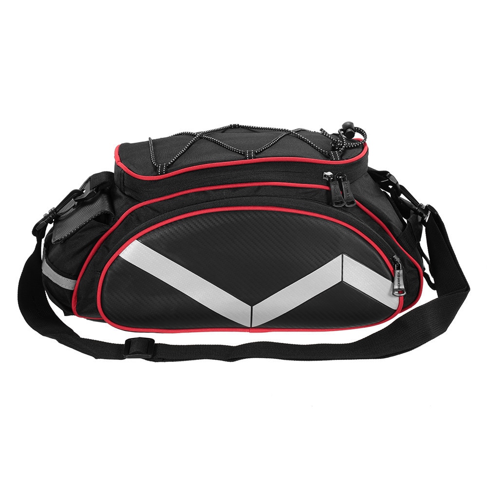 Lixada 13L Bike Bag Fietsen Pannier Opslag Bagagedrager Mand Mountain Road Fiets Zadel Handtas Bagagedrager Kofferbak Zakken