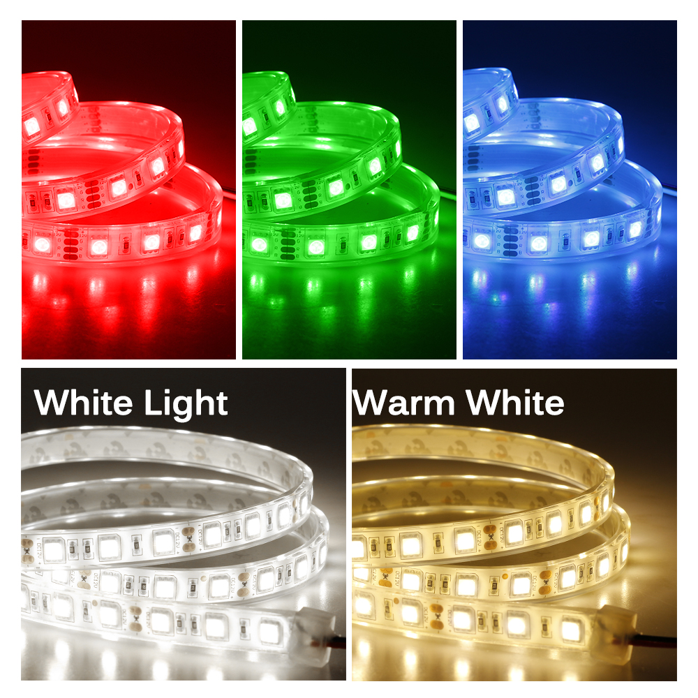 IP67 IP68 Waterdichte Led Strip 5050 DC12V Onderwater & Outdoor Veiligheid Rgb Led Strip Licht 300Leds 60leds/M 5 M/partij