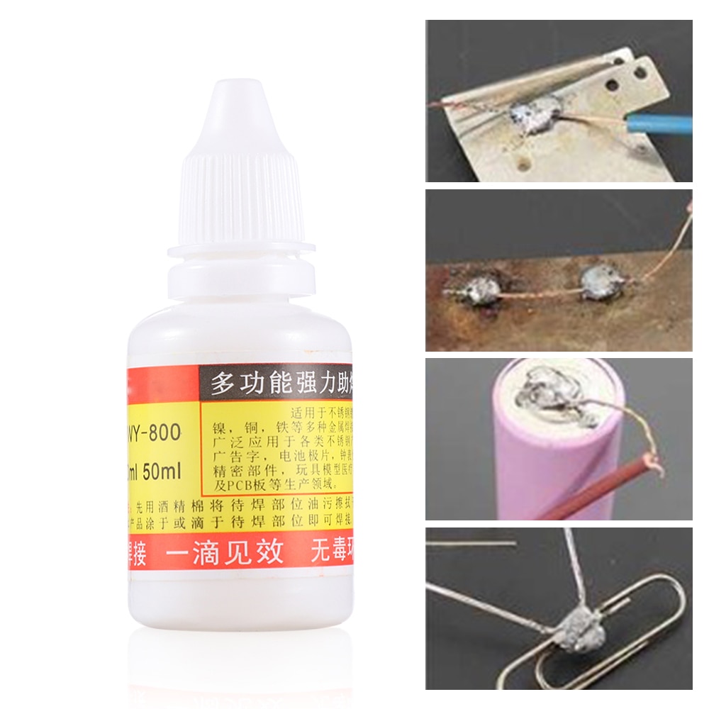 1PC 20ml Stainless Steel Flux Solder Flow Liquid Welders Multifunction Metal Solder Strong Water Welding Tools Accessories