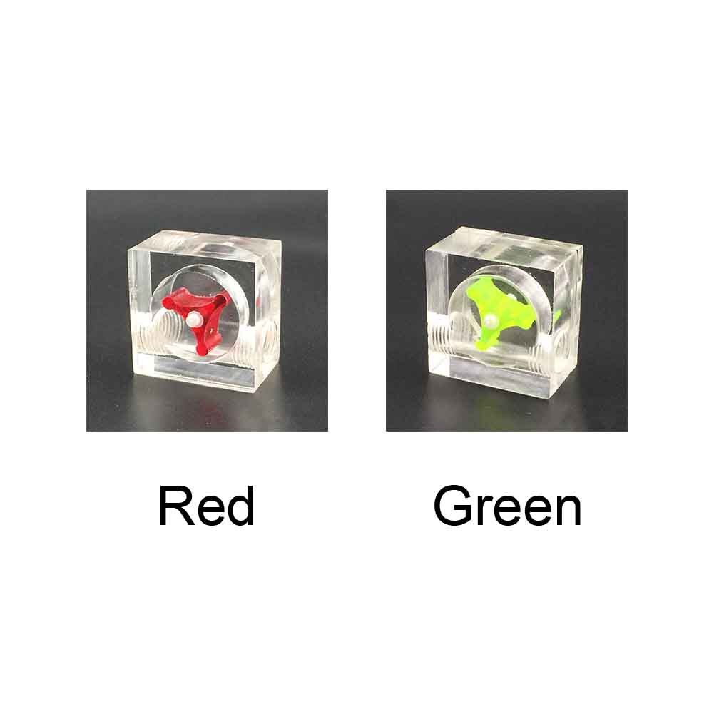 2 Way G1/4 Thread Flow Meter Monitoring Liquid Acrylic Indicator Polished Surface Easy Install Durable For PC Water Cooling Home
