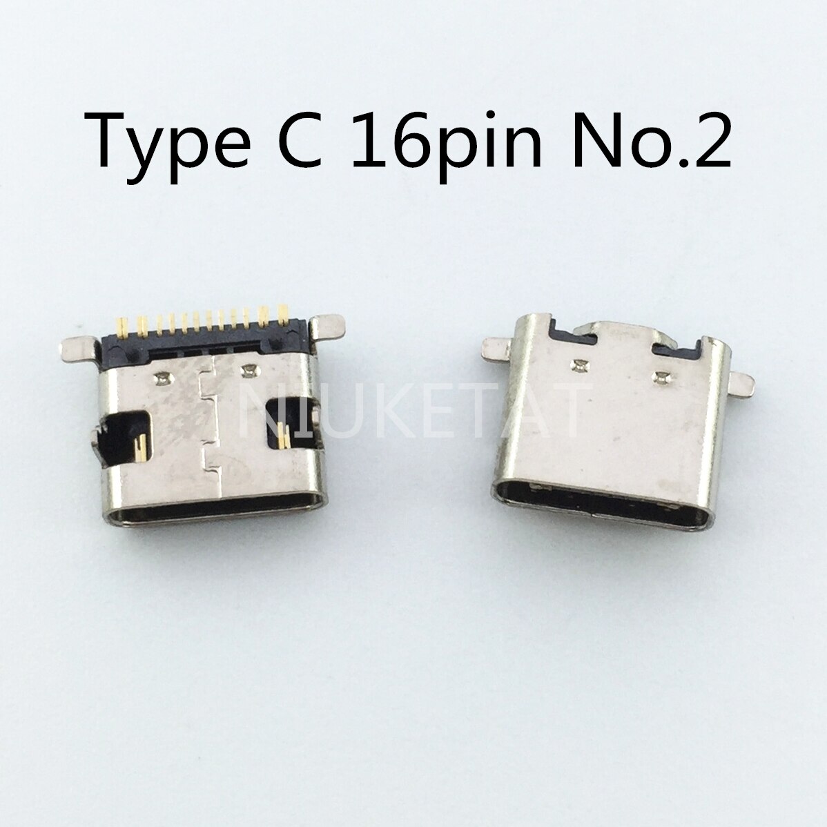 Conectores de base de carga Micro USB tipo C, modelo 10, mezcla de 6 pines, uso para reparación de teléfonos móviles y productos digitales, 10-100 unids/bolsa: 10pcs for No.2