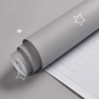 Nordic Ins stylowe wodoodporny PVC samoprzylepne tapety przedszkole pokój dziecięcy studentka dormitorium Wallpape Sticker: 0.6X3 M10