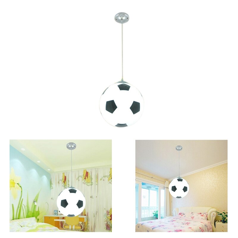 Einzigartige FußBall Kronleuchter Lampenschirm Decke Ball Lampe Schatten Heimat Garten Dekoration Beleuchtung Liefert
